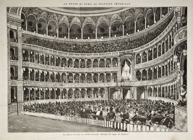 Le feste di Roma al Principe Imperiale / La Serata …