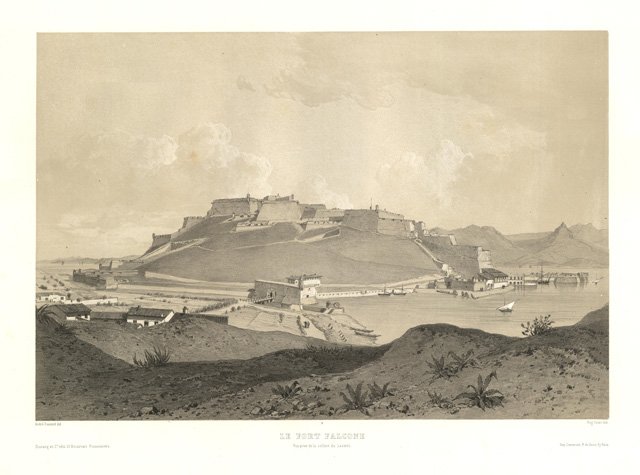 Le Fort Falcone / Vue prise de la colline du …