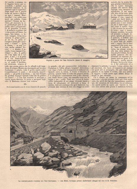 Le fortificazioni svizzere sul San Gottardo - Am Buhl, fortezza …