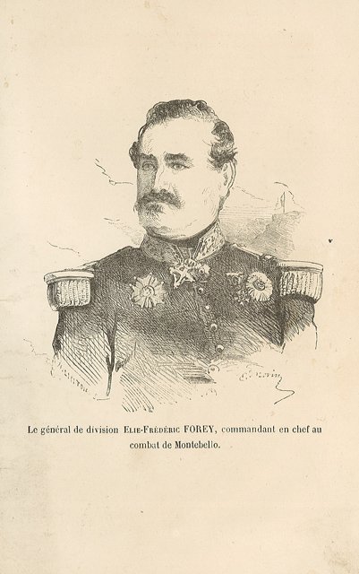 Le général de division Elie-Frédéric Forey, commandant en chef au …