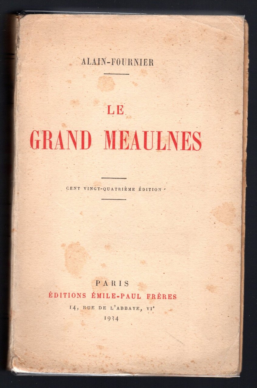 Le grand meaulnes