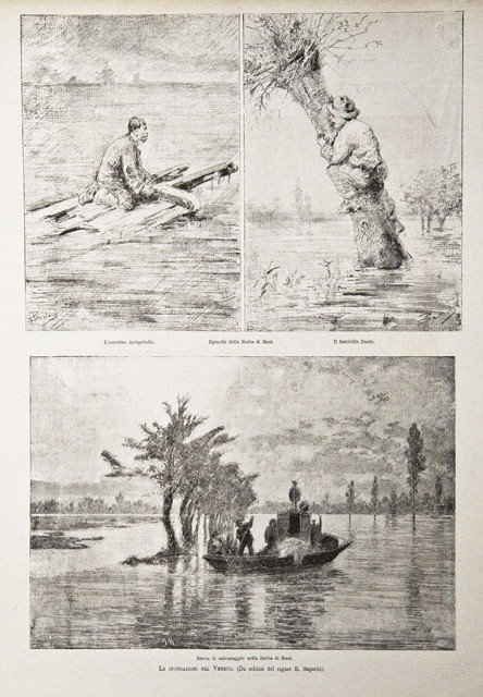 Le inondazioni nel Veneto