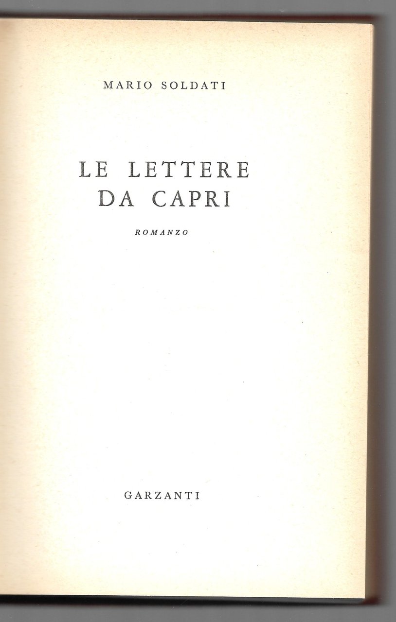 Le lettere da Capri