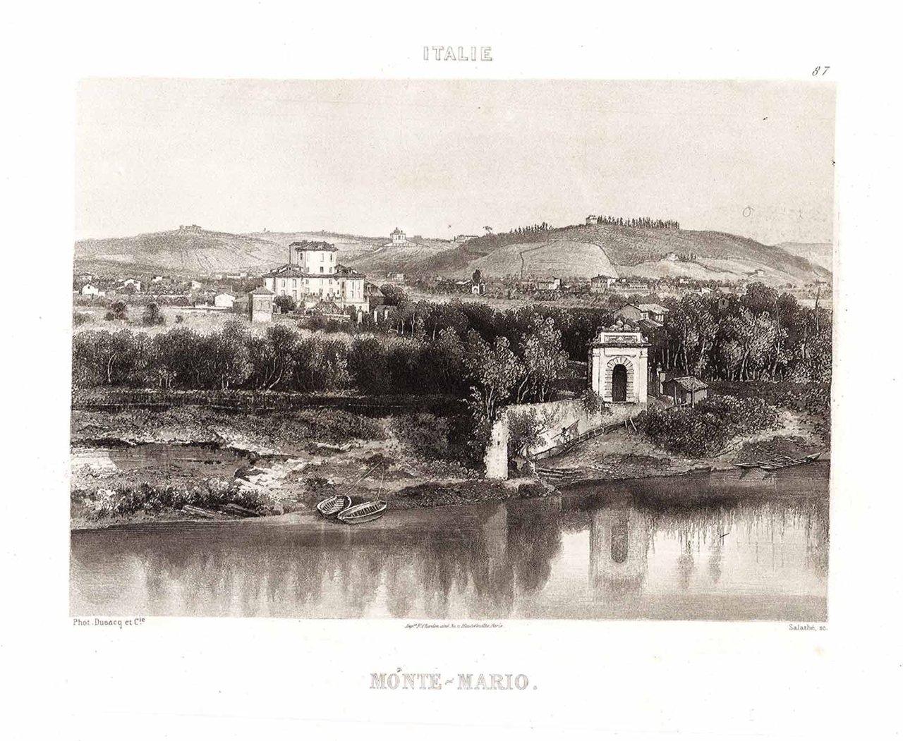 Le Monte-Mario, à Rome