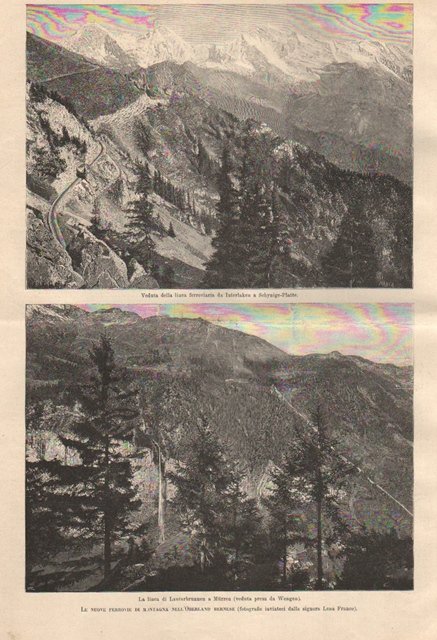 Le nuove ferrovie di montagna nell’Oberland bernese