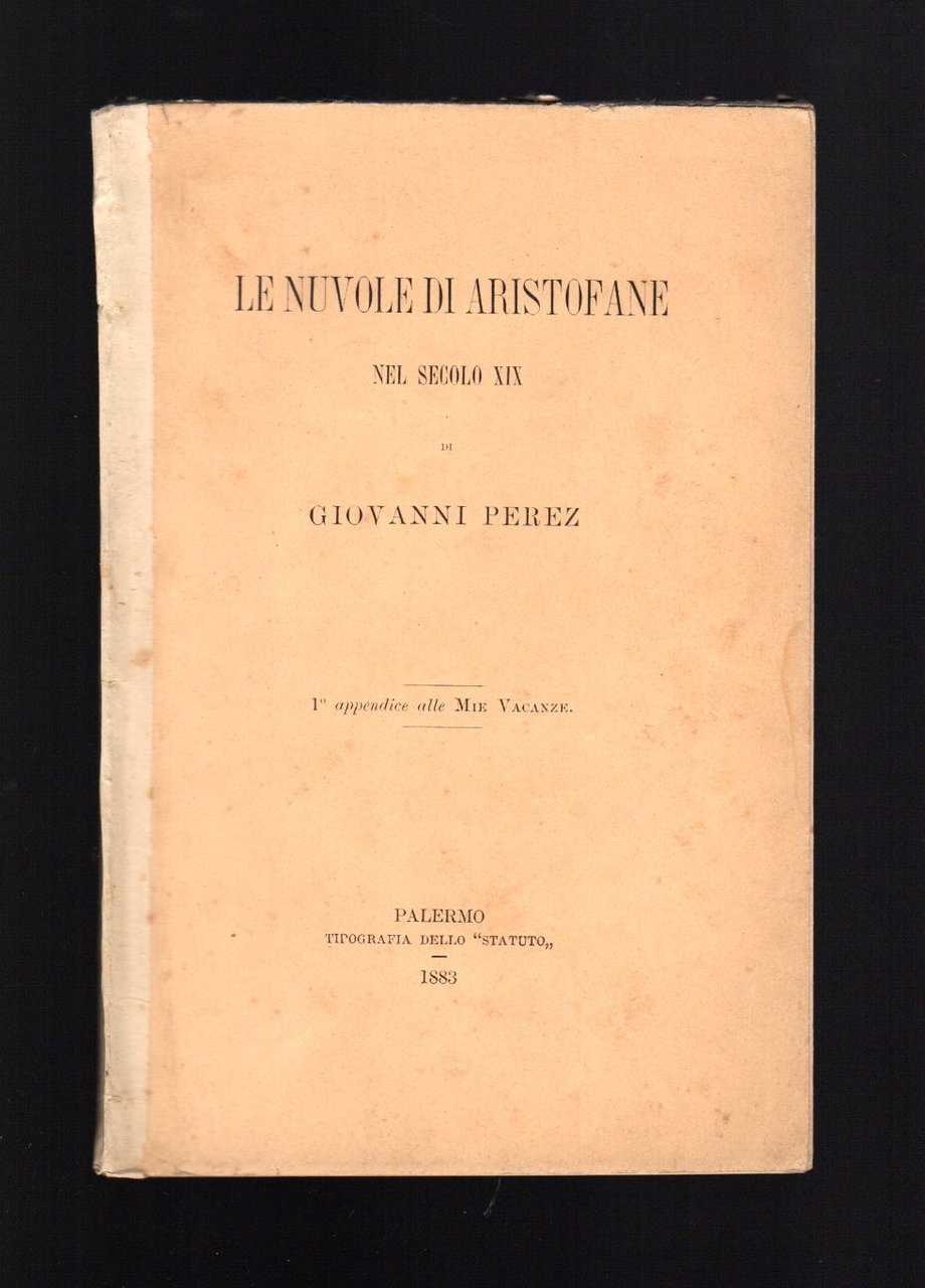 Le nuvole di Aristofane nel secolo XIX