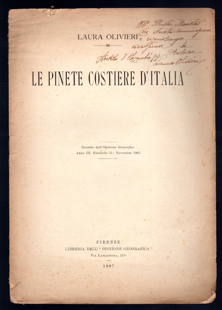 Le pinete costiere d'Italia