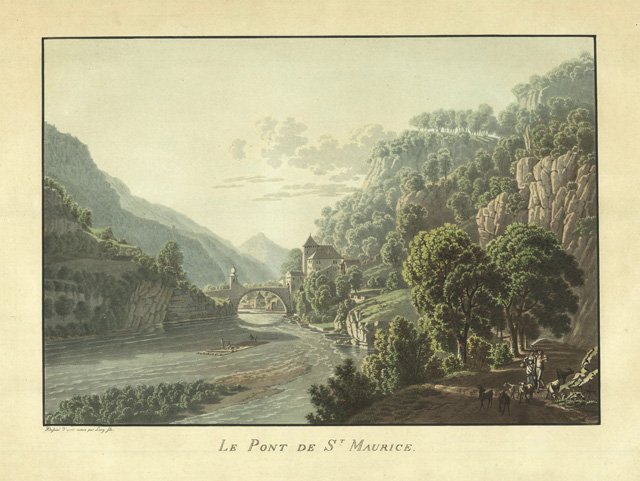 Le pont de St. Maurice