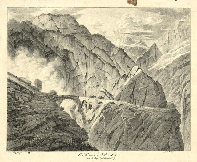 Le pont du Diable / sur la Reuss (St. Gotthard) | Immagine principale