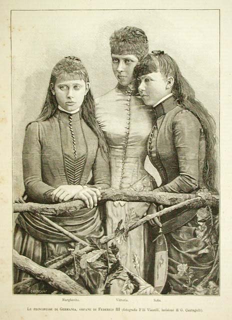 Le Principesse di Germania, orfane di Federico III