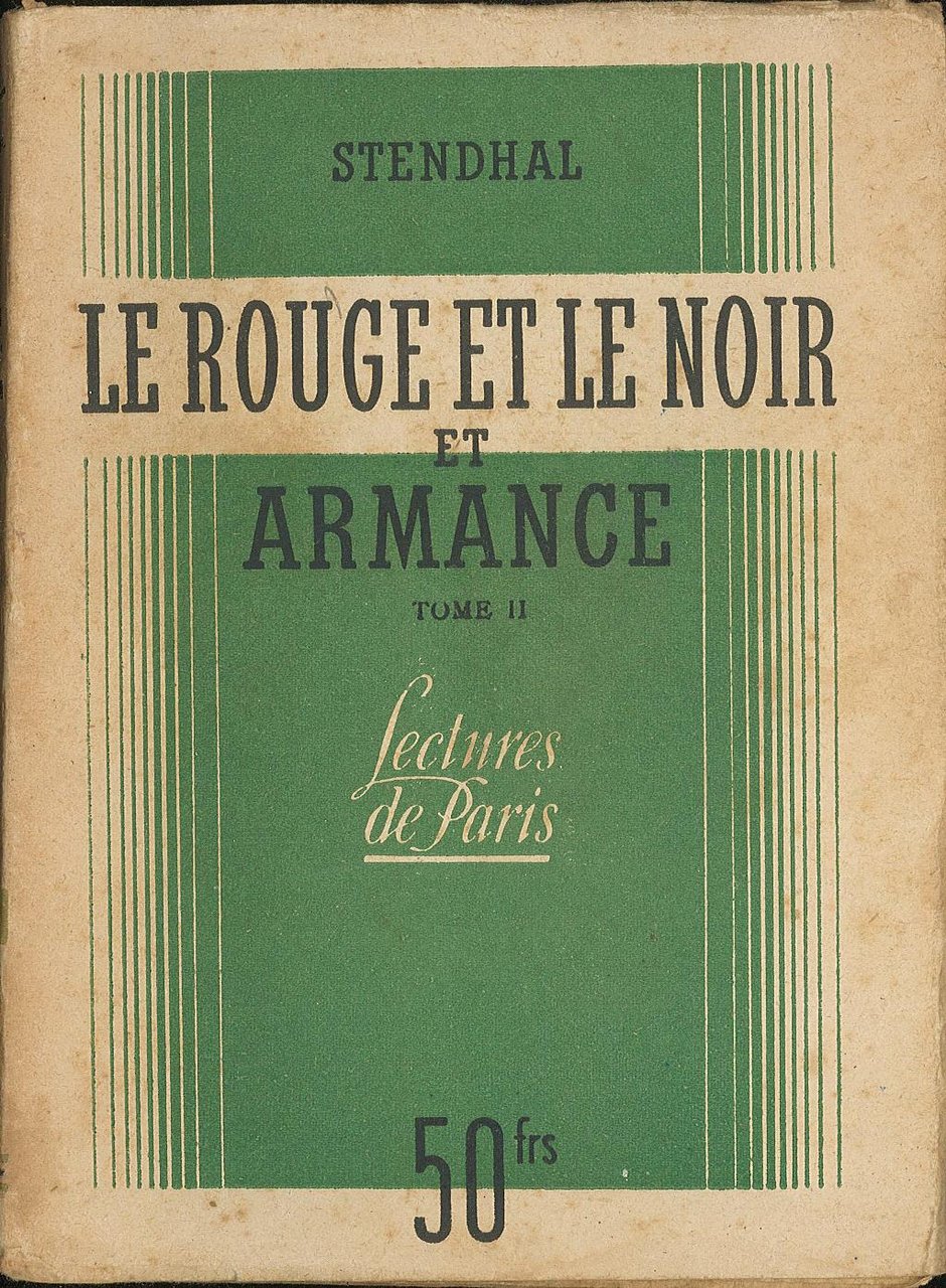 Le rouge et le noir et armance