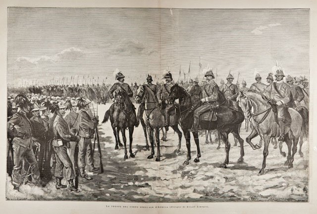 Le truppe del corpo speciale d’Africa