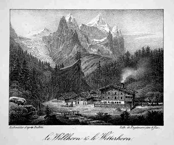 Le Wellhorn & le Wetterhorn