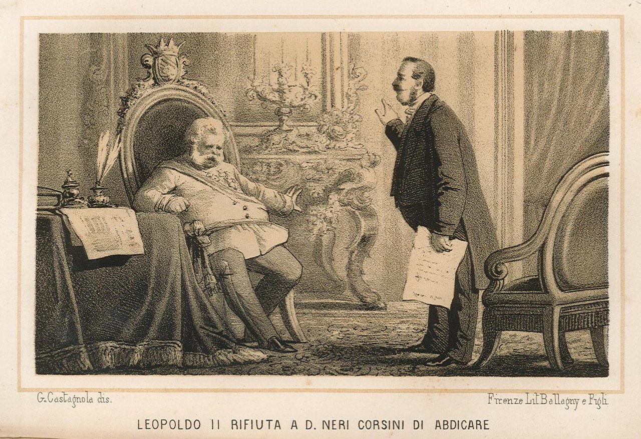 Leopoldo II rifiuta a D. Neri Corsini di abdicare | Immagine principale