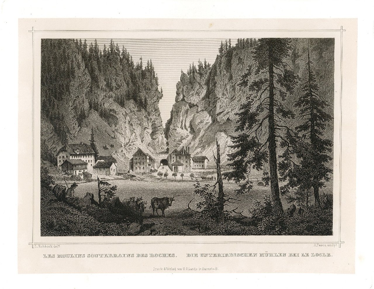 Les moulins souterrains Des Roches