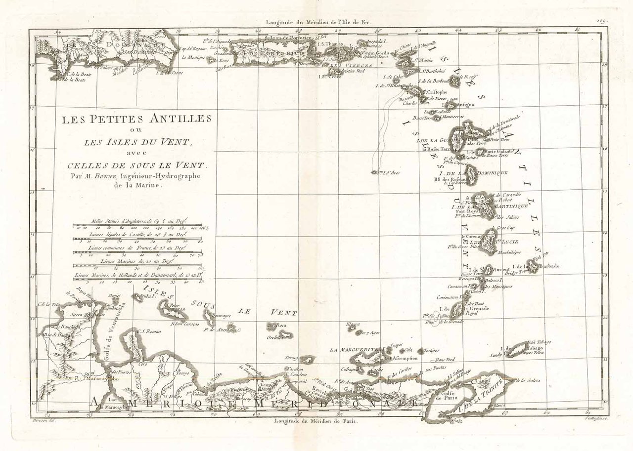 Les Petites Antilles ou les Isles du Vent avec celles …