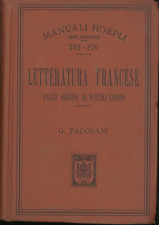 Letteratura francese dalle origini ai nostri giorni