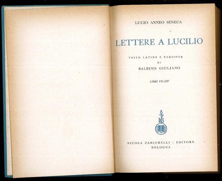 Lettere a Lucilio - Libri VII-XIV