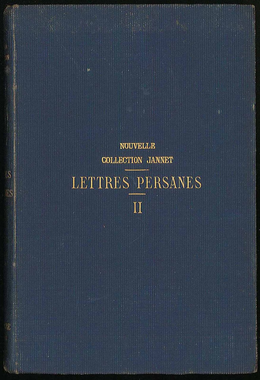Lettres Persanes Tome II