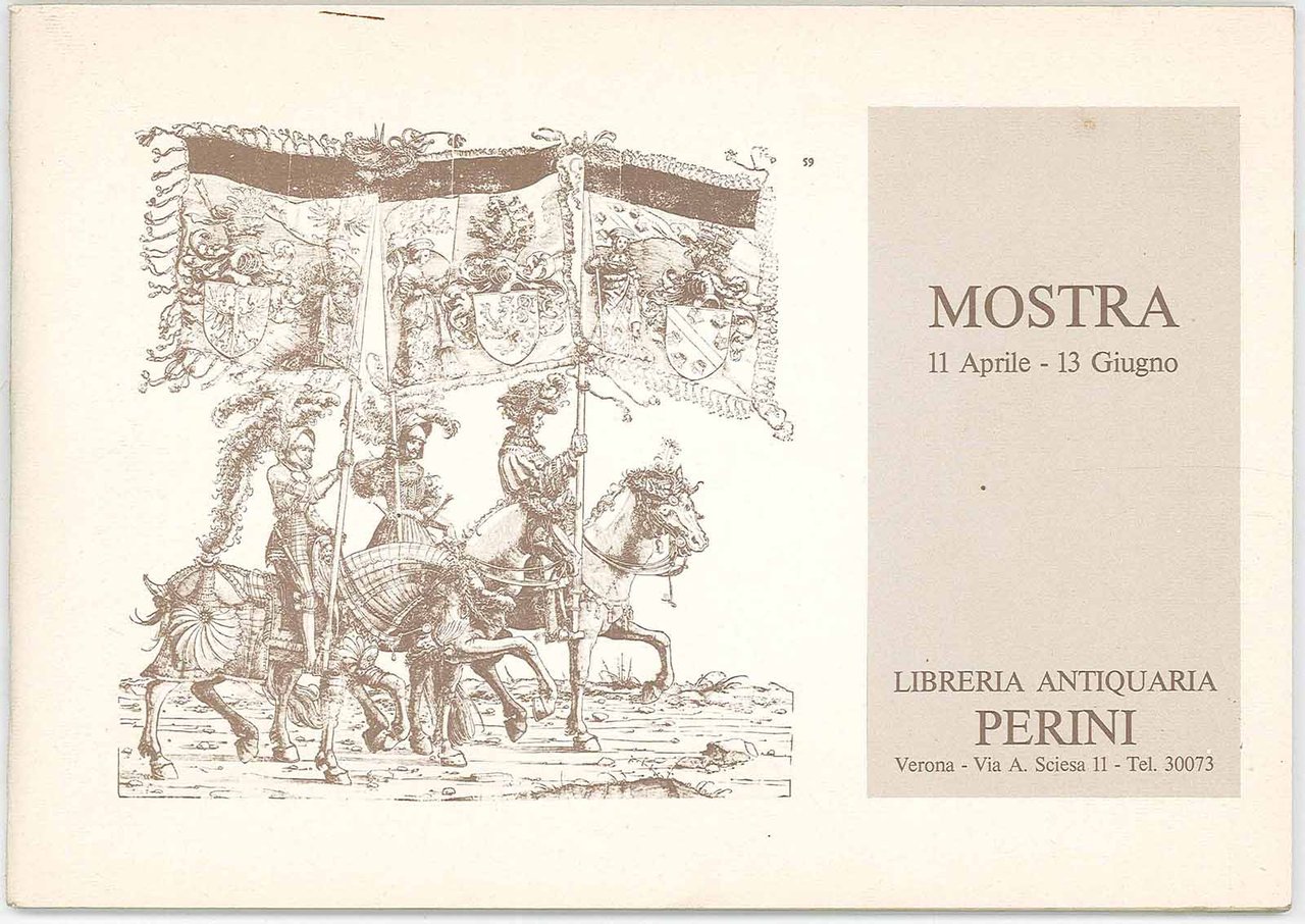 Libreria Antiquaria Perini Mostra 11 Aprile-1 Giugno