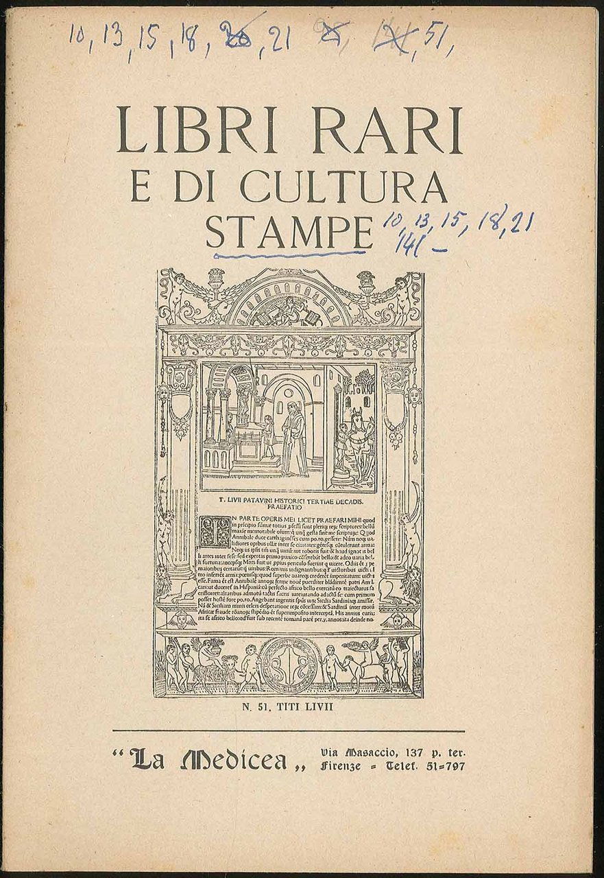 Libri rari e di cultura stampe