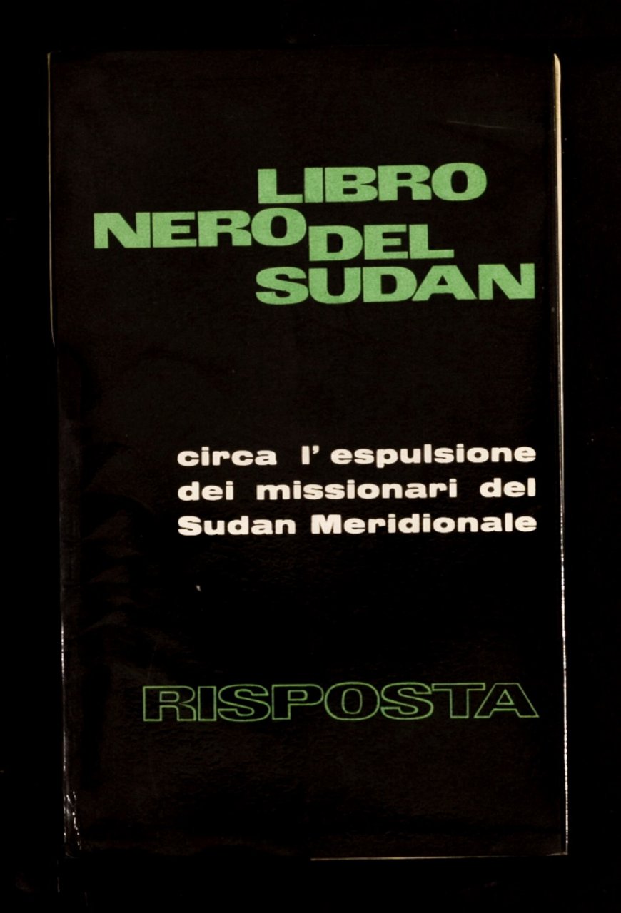 Libro nero del Sudan - Risposta