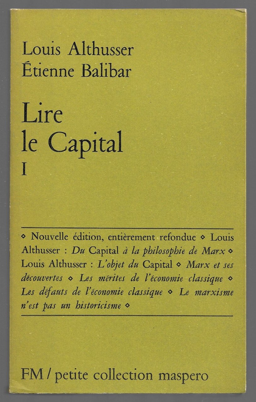 Lire le Capital 1