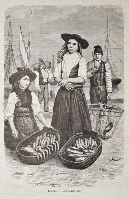 Lisbona / Le pescivendole