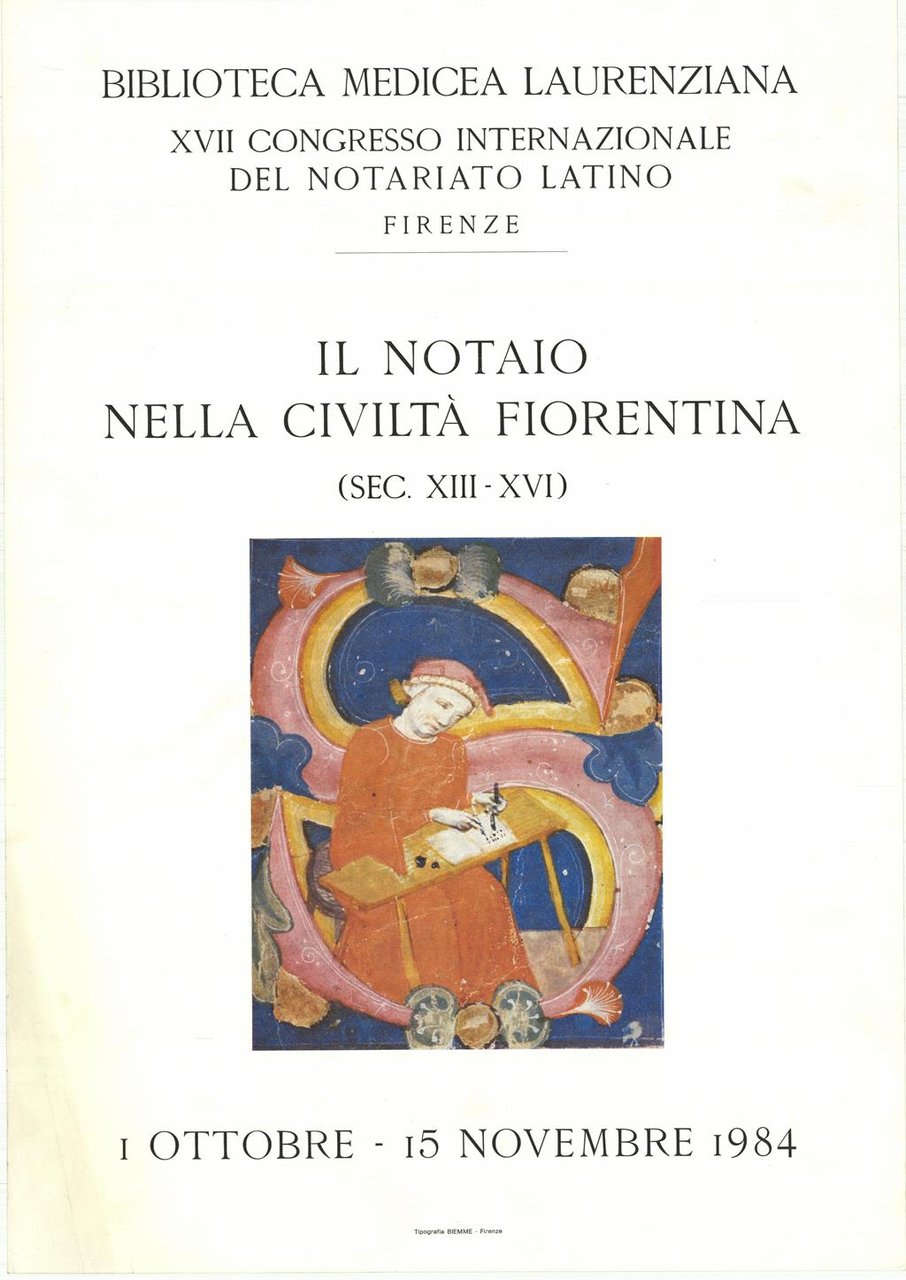 ll notaio nella civiltà fiorentina (sec. XIII-XVI)