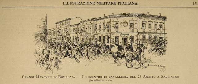 Lo scontro di cavalleria del 29 Agosto a Savignano