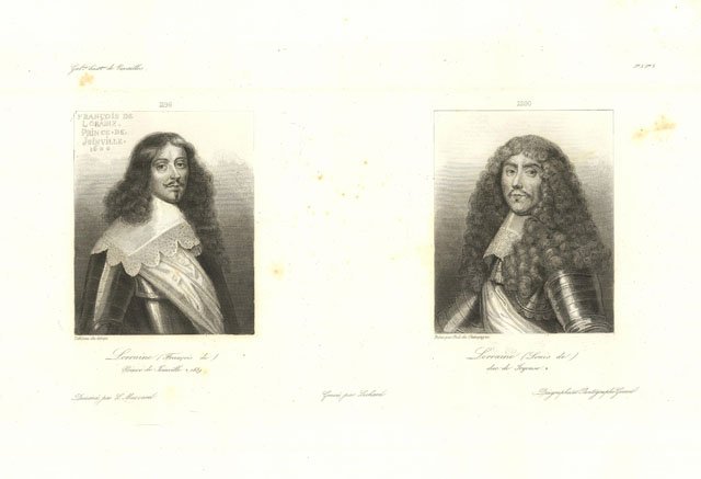 Lorraine (Francois de) Prince de Joinville . - Lorraine (Louis …