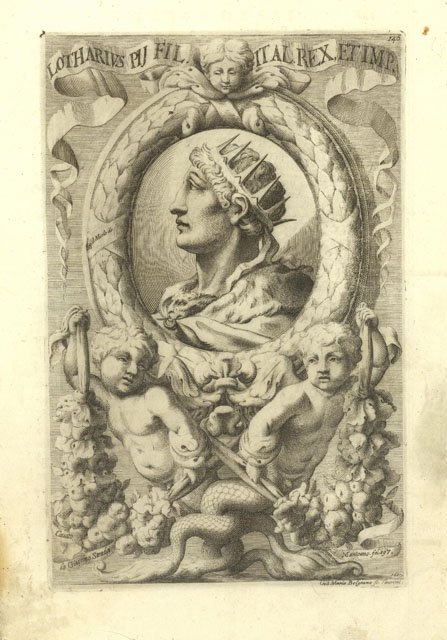 Lotharius Pij Fil. Ital. Rex, et Imp.
