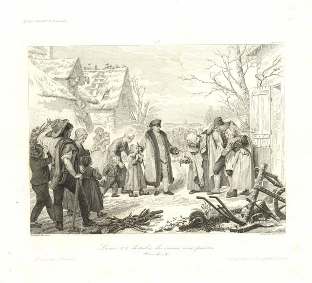 Louis XVI distribue des secours aux pauvres | Immagine principale