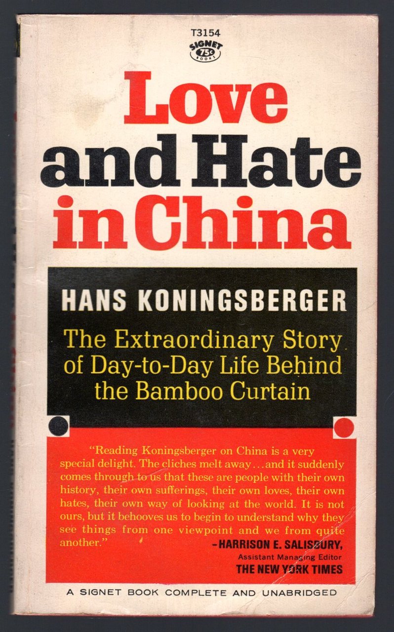 Love and Hate in China