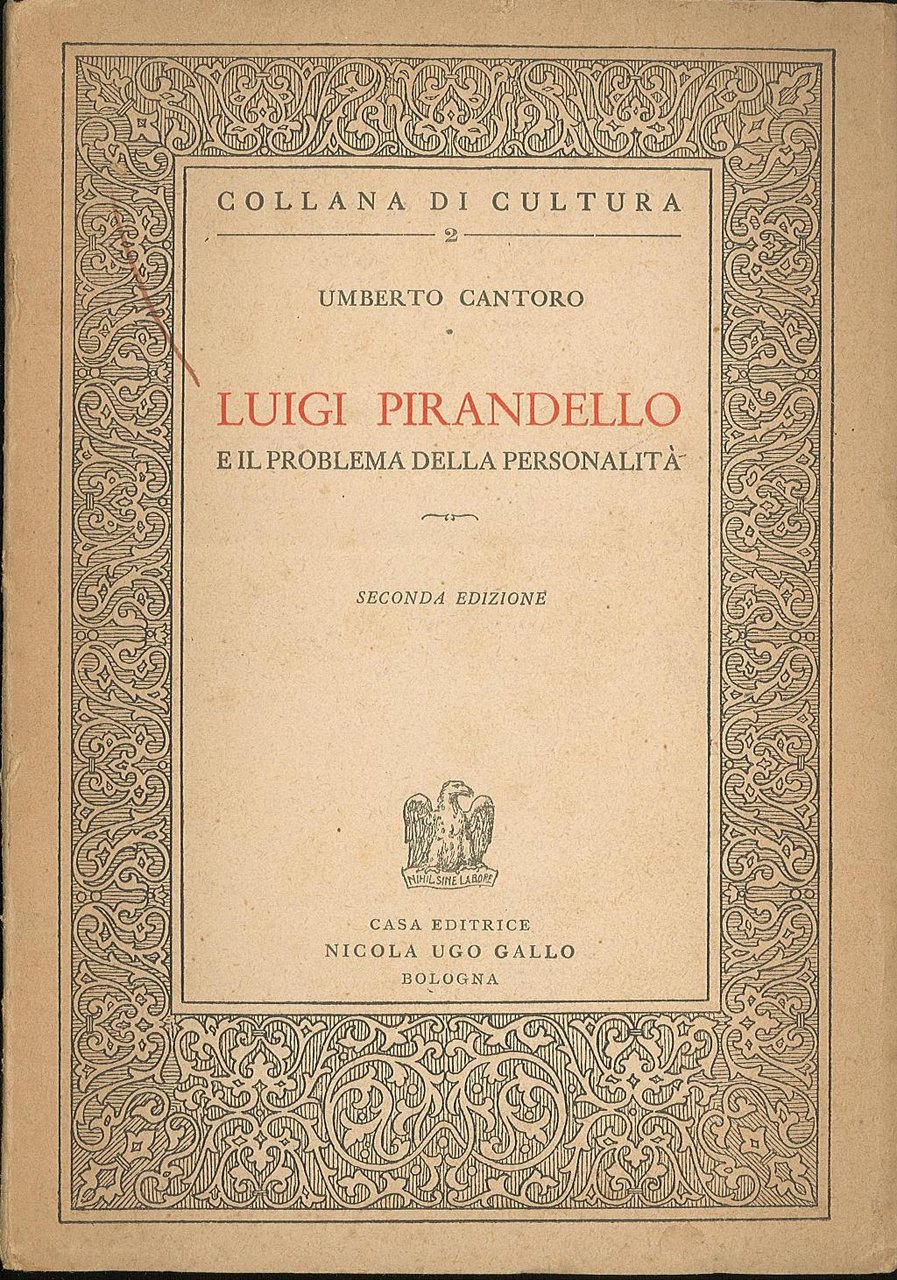 Luigi Pirandello e il problema della personalità