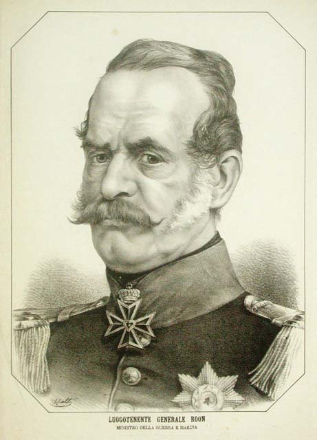 Luogotenente Generale Roon / Ministro della Guerra e Marina
