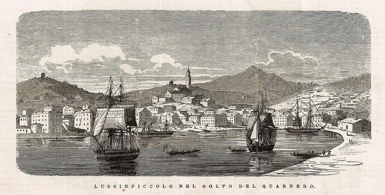 Lussinpiccolo nel golfo del Quarnero