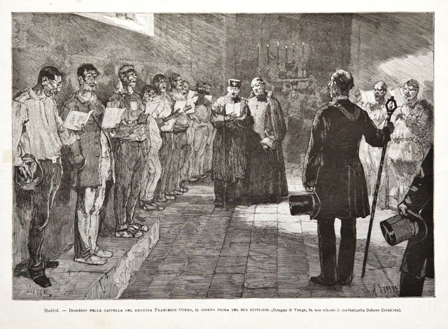 Madrid / Ingresso nella cappella del regicida Francesco Otero, il …