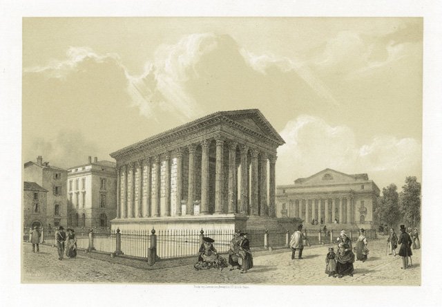 Maison Carree à Nimes