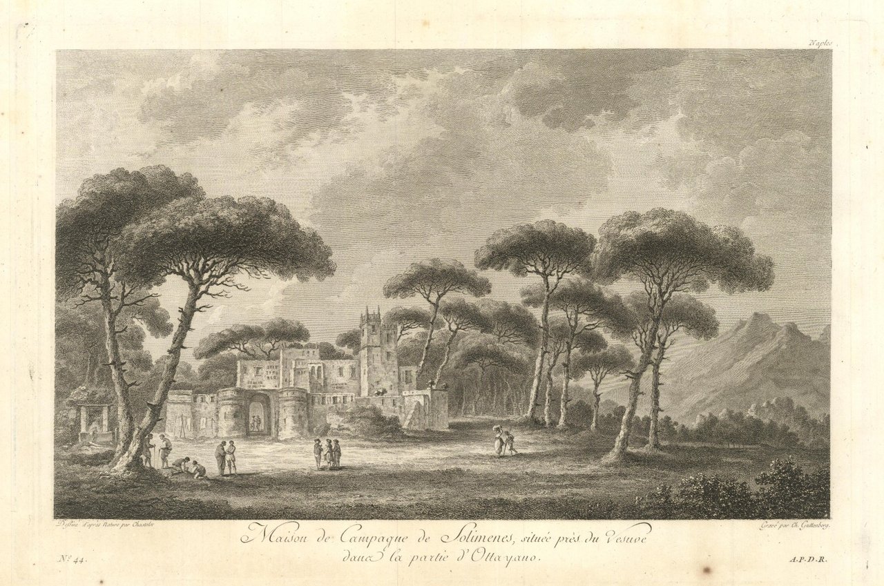 Maison de Campagne de Solimenes, situé près du Vesuve dans …