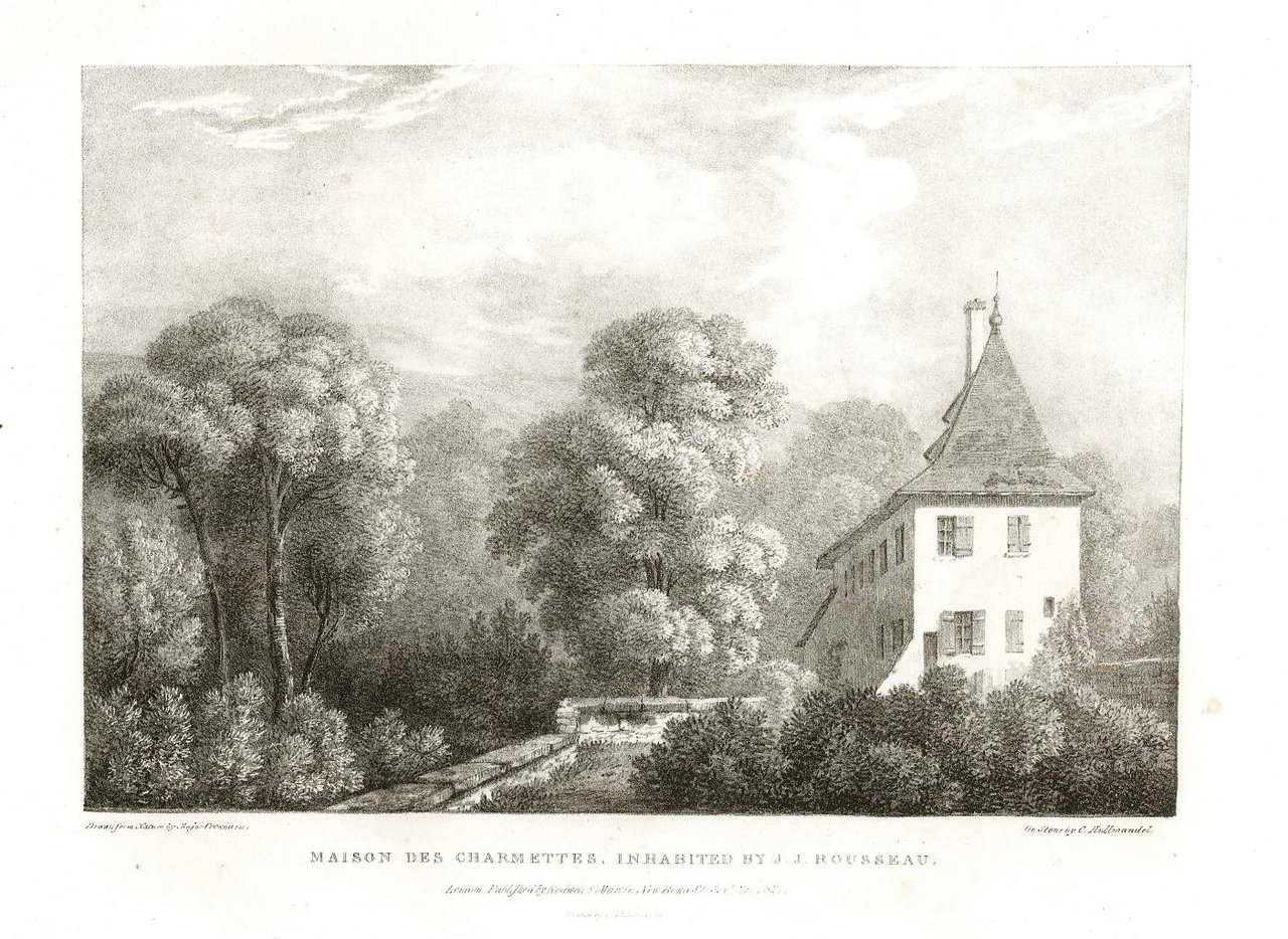 Maison des Charmettes, inhabited by J.J.Rousseau