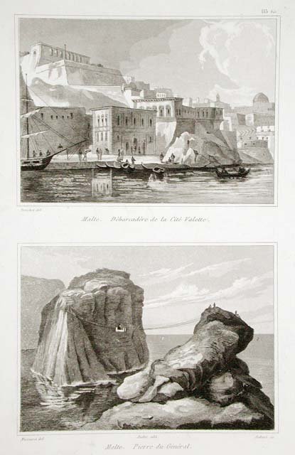 Malte. Debarcadere de la Cité Valette