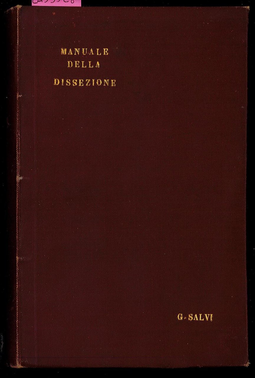 Manuale della dissezione