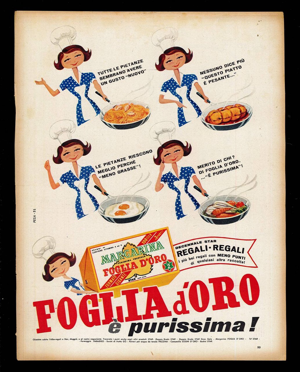 Margarina Foglia d'Oro è purissima