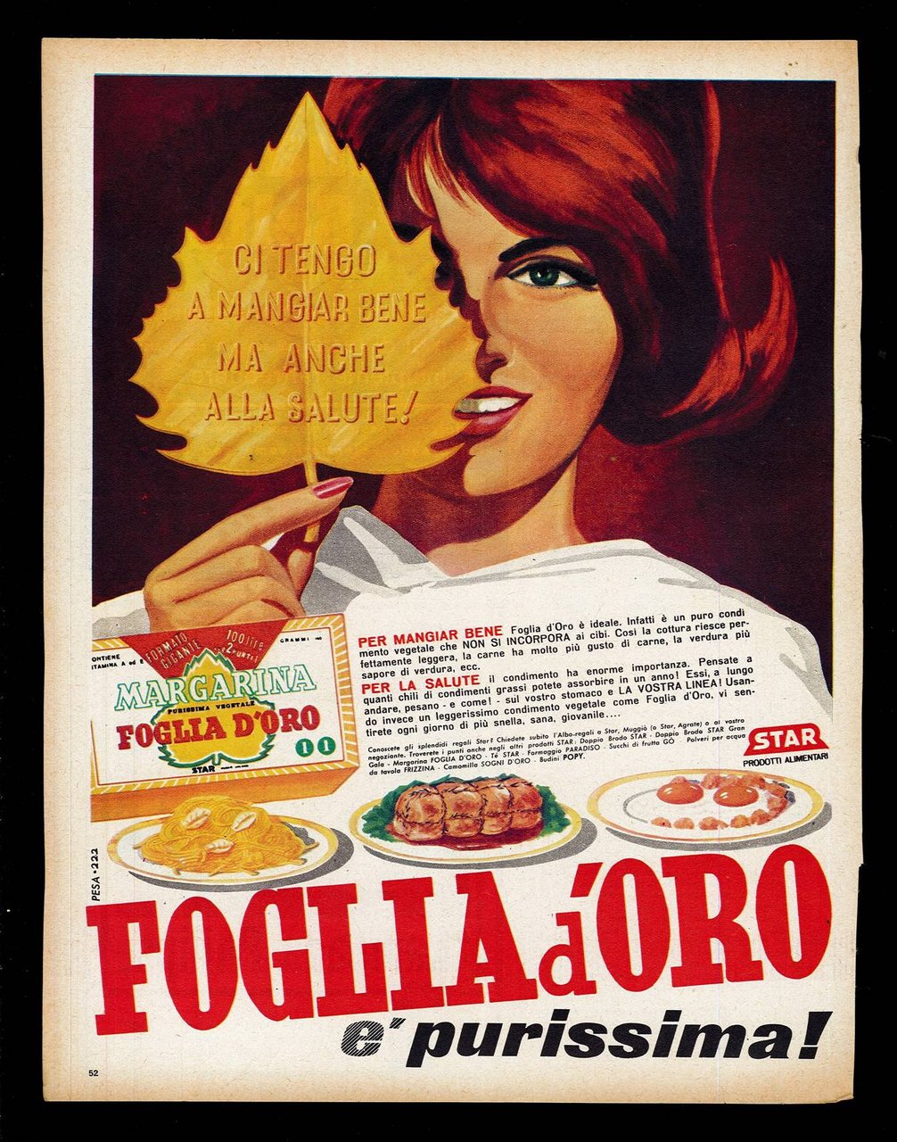 Margarina Foglia d'Oro è purissima