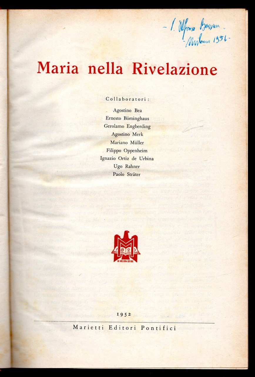 Maria nella Rivelazione