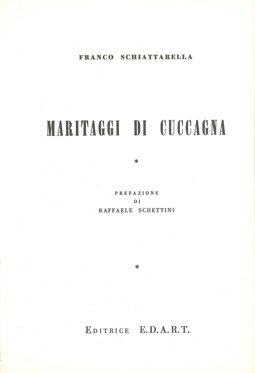 Maritaggi di Cuccagna