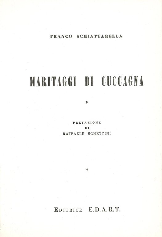 Maritaggi di Cuccagna | Immagine Gallery 1