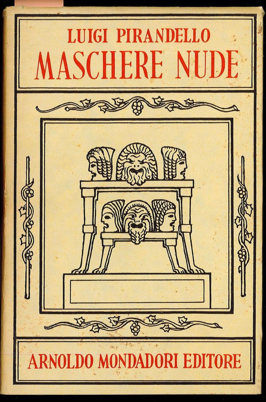 Maschere nude - Volume primo