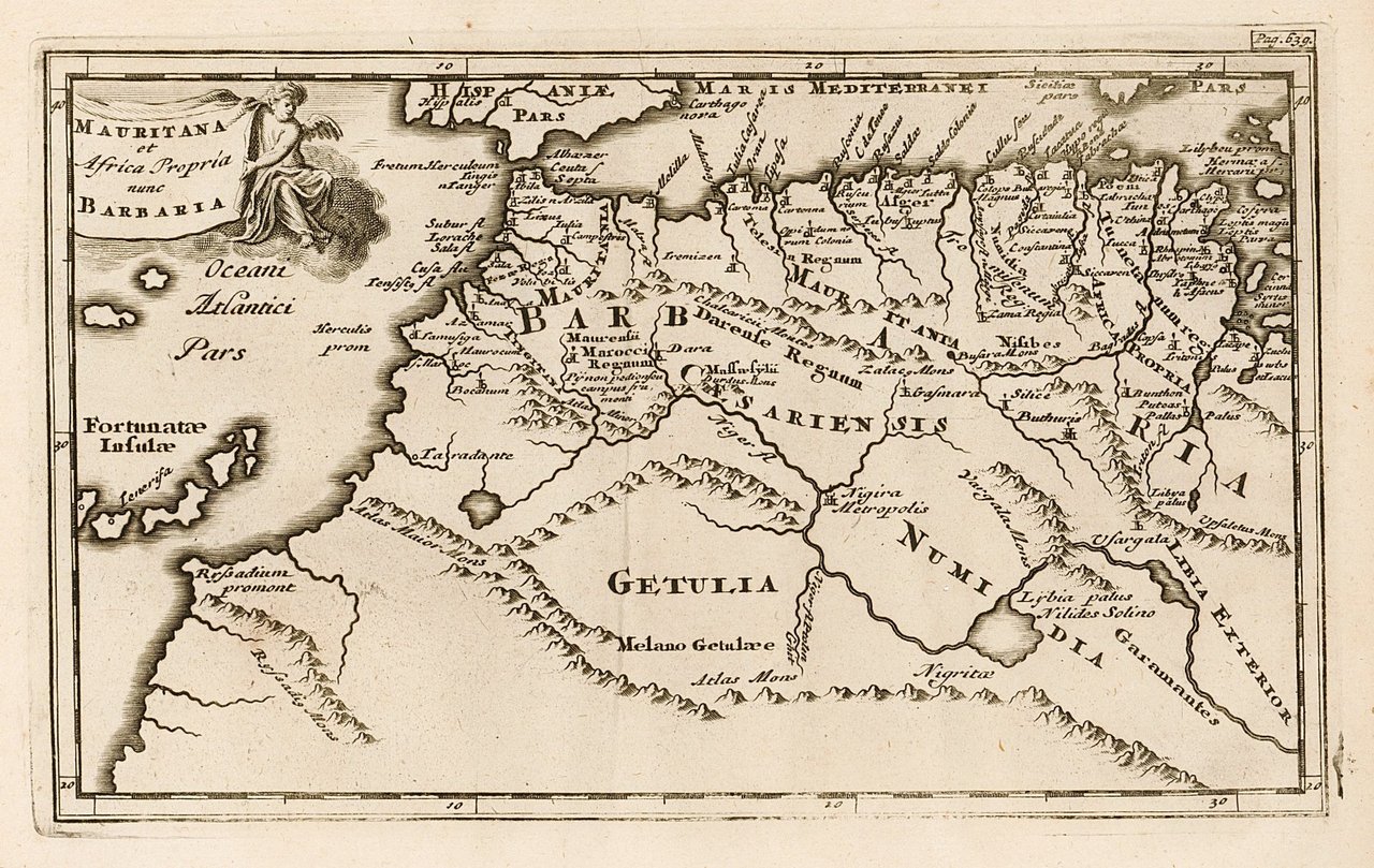 Mauritana et Africa Oropria nunc Barbaria